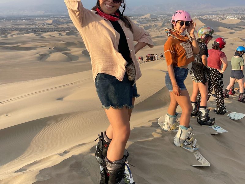 Sandboard en Huacachina /& Sand Ski School